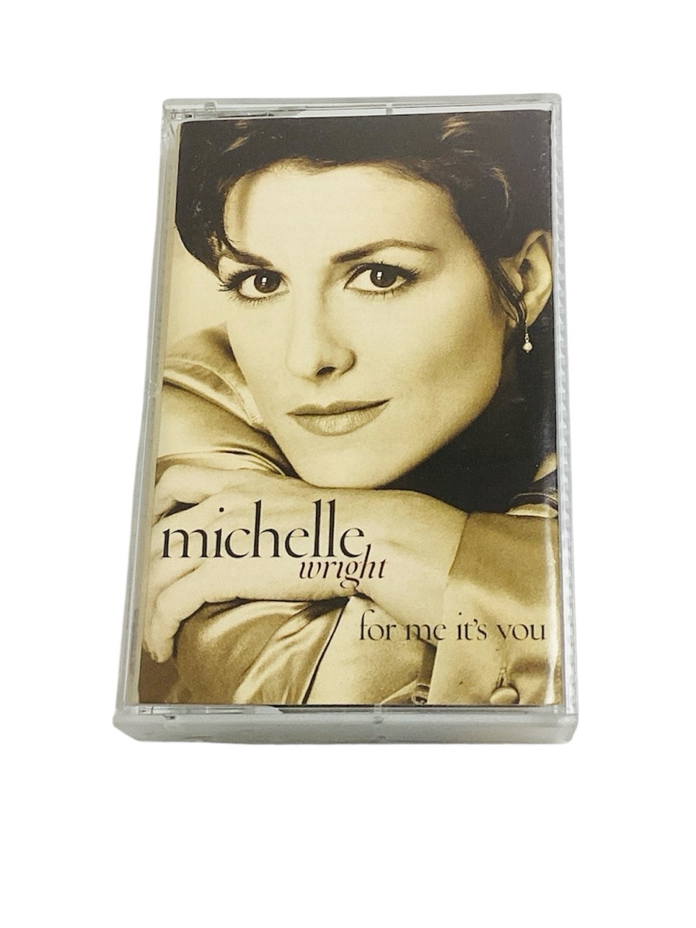 🐵 Michelle Wright "For Me It's You" Cassette Tape